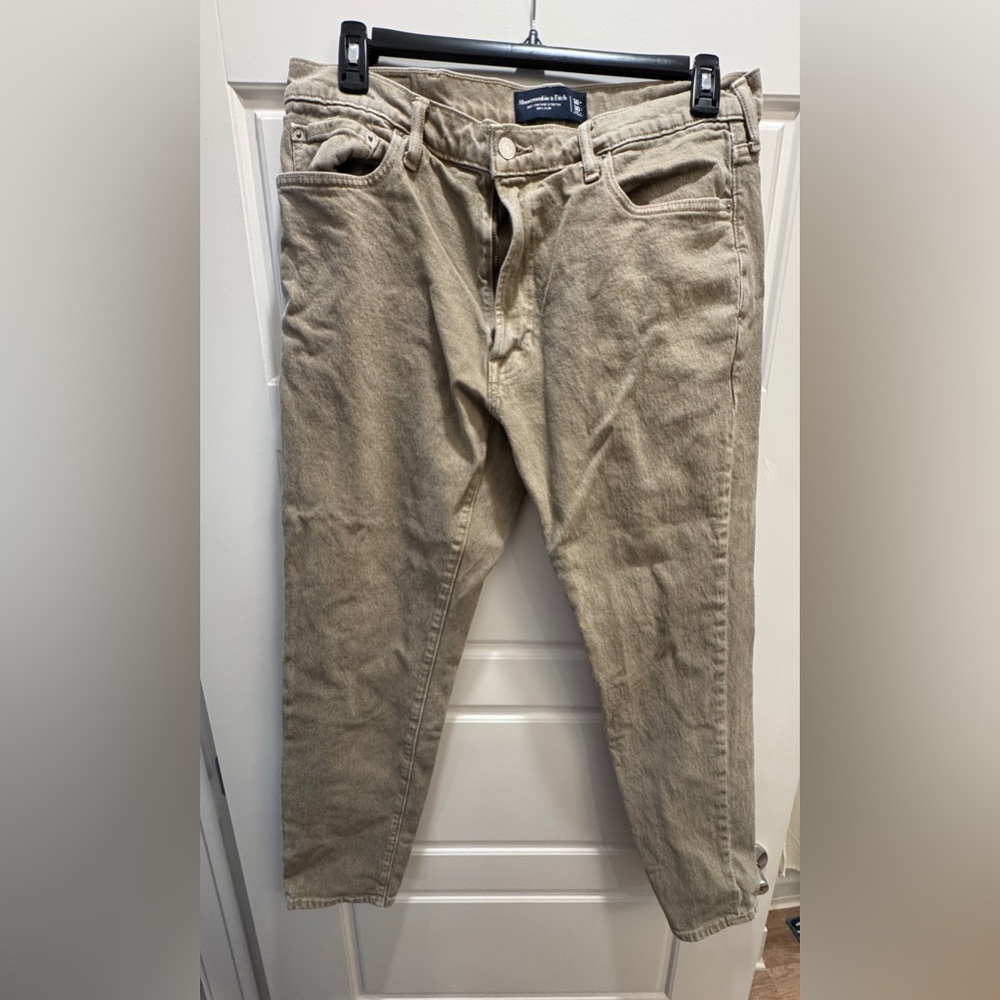 Abercrombie & Fitch Tan Men's Pants